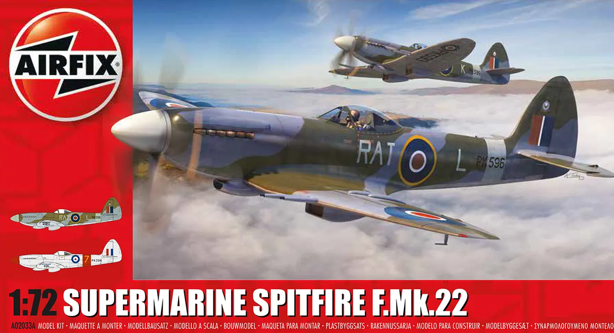 Supermarine Spitfire F.Mk.22 Airfix 02033A