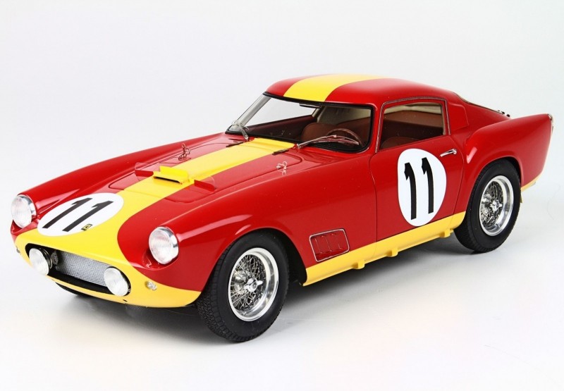Ferrari 250 TDF s/n 1321 GT Car #11 24h Le Mans 1959 - ダイ