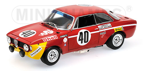 Alfa Romeo GTA 1300 Junior - ダイキャストモデル - Minichamps 100711240