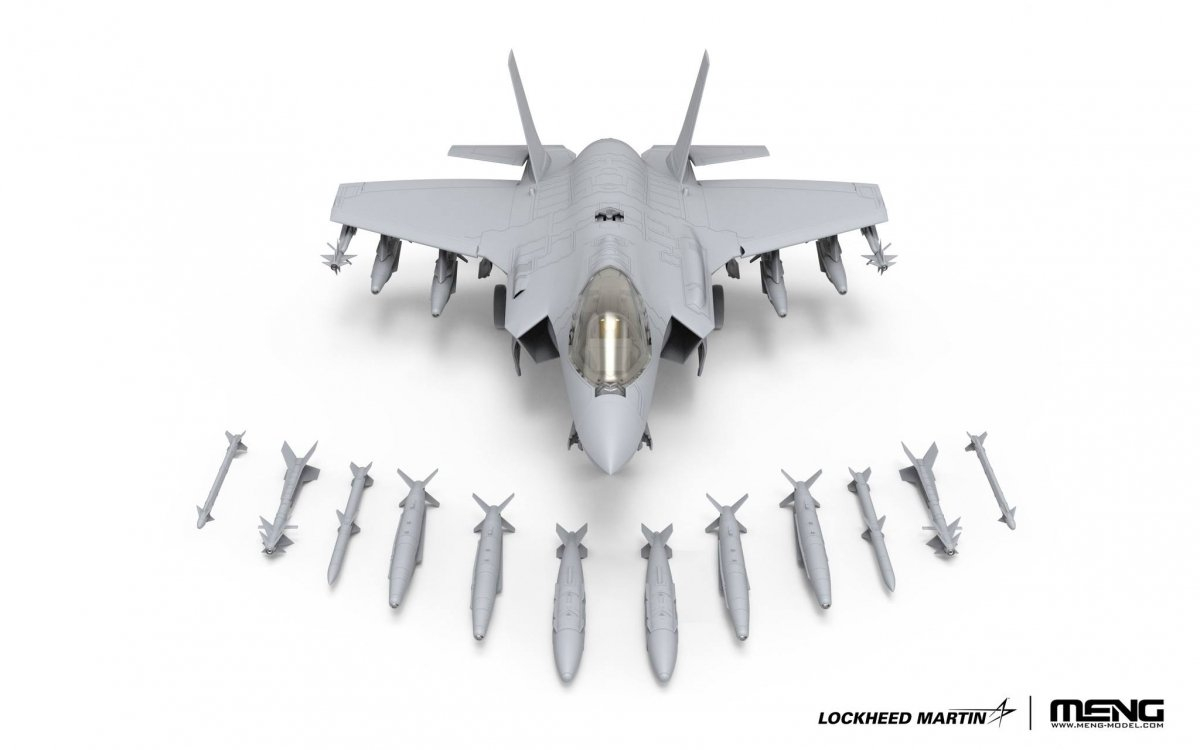 Lockheed Martin F-35 I ADIR (Israeli Air Force) Meng Model -LS018
