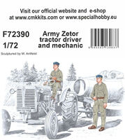 Zetor 25 'Military w/Towbar for MiG 15/17s' Planet Models MV128