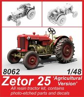 Zetor 25 'Military w/Towbar for MiG 15/17s' Planet Models MV128