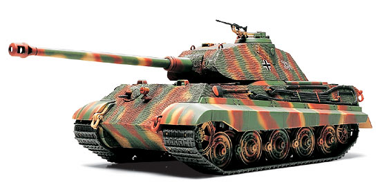 German King Tiger Porsche Turret Tamiya 32539