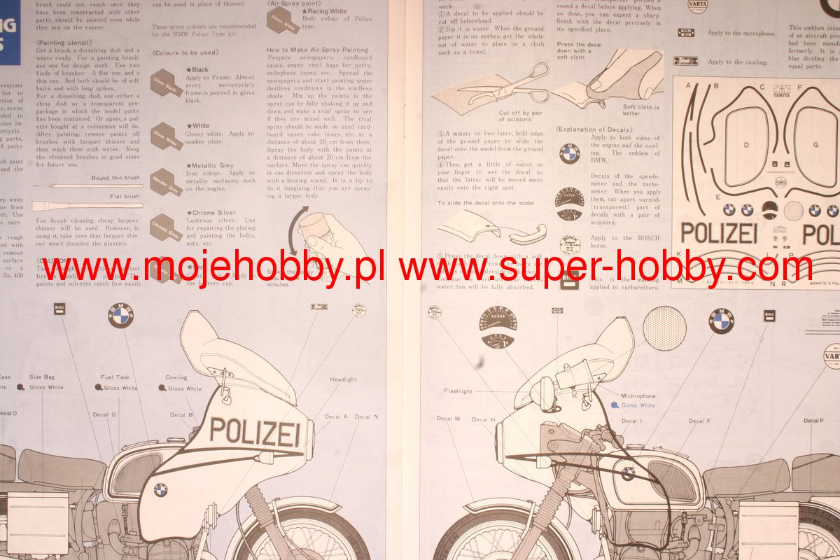 BMW R75/5 Police Type Tamiya 16006