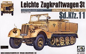German 3-Ton Half Track Sdkfz 11 AFV Club 35040