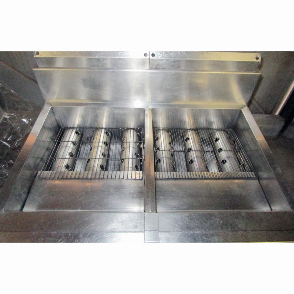 二槽式ガスフライヤー マルゼン MGF-18WJ 都市ガス 13A『品番6903