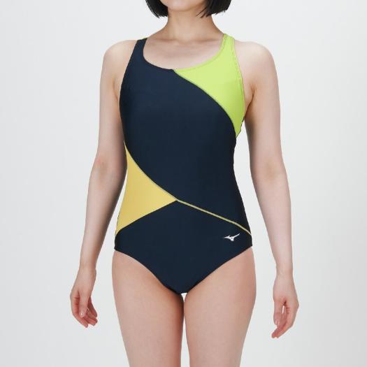 Stroke ONE／撥水】スイムフィットネス用ワンピース|N2JAC304