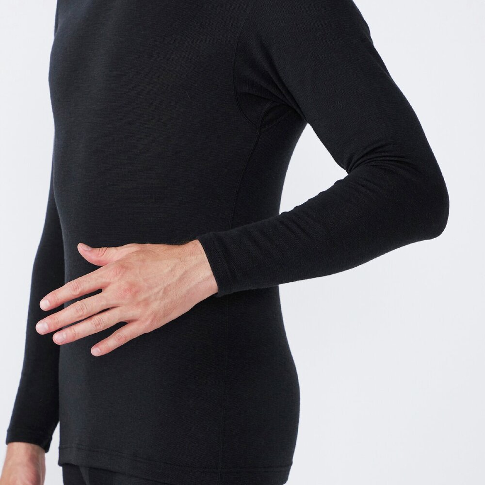 吸湿発熱】ミズノプレミアホットインナー メリノウール×ブレスサーモ