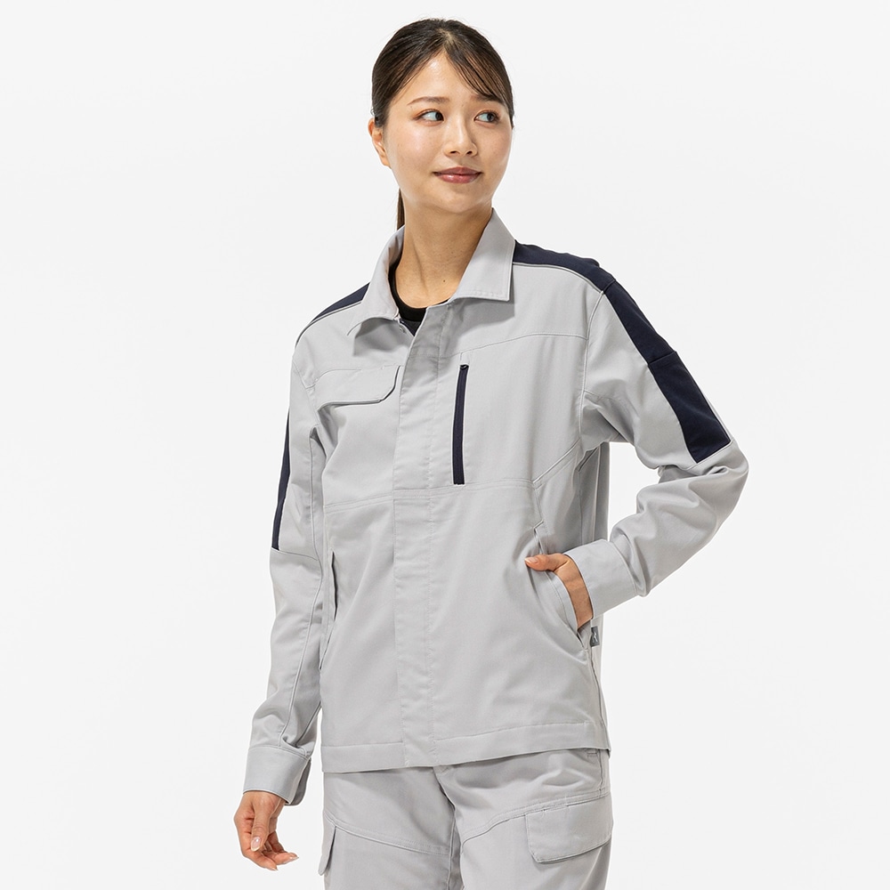 ワークジャケット(ネーム刺繍対応／春夏／制電素材)|F2JE1580_s|ウエア