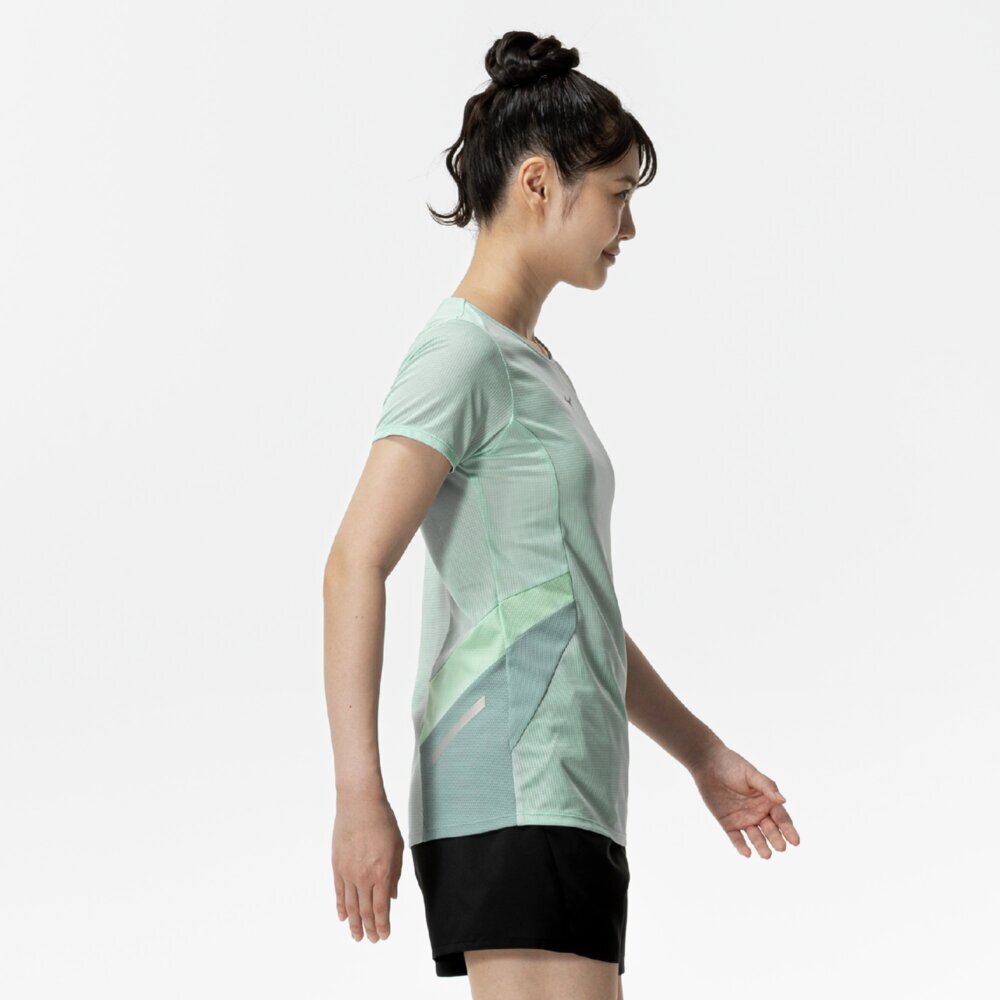 汗処理／通気】ドライエアロフローTシャツ|J2MAC204|ウエア|ランニング