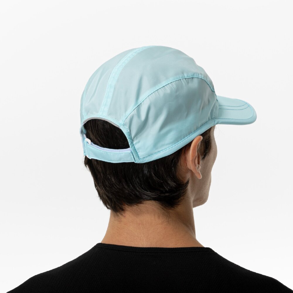 夜も使える再帰反射付きランニングキャップ|J2MW8501|アクセサリー