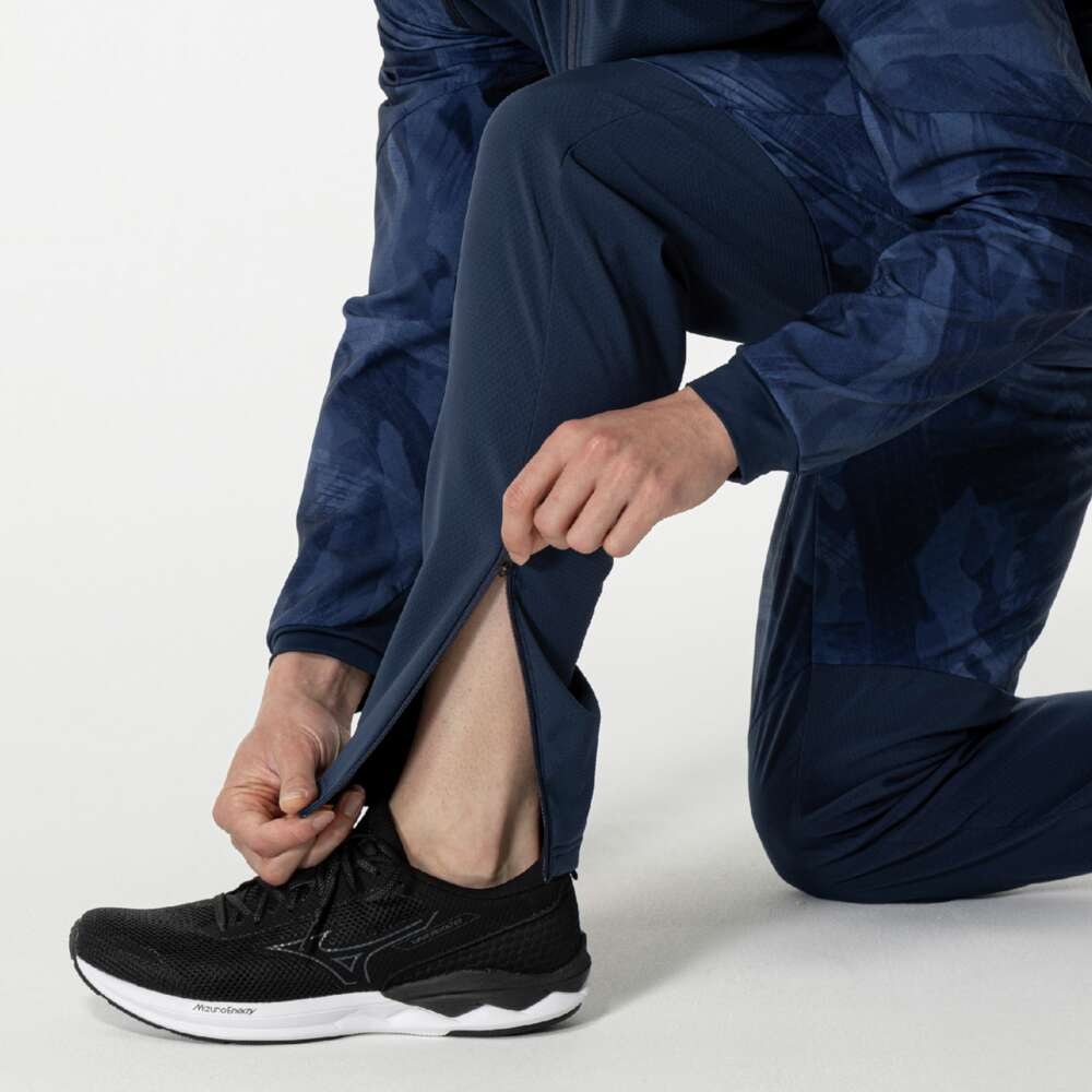 ストレッチ／防風／吸湿発熱】テックシールド×ブレスサーモパンツ