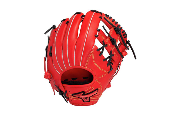 ソフトボール用ウィルドライブ レッド【内野手向け／サイズ9