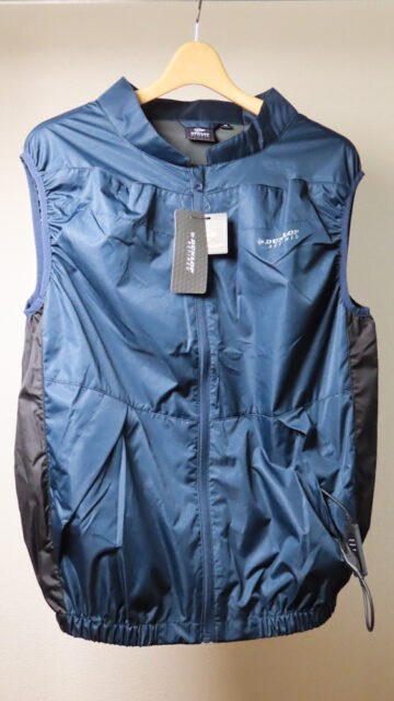 ジャパネットで買った空調服ベストの口コミ（ダンロップ ファン付き