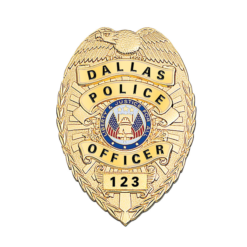 オーダーメイド警察官バッジ | 特注メタル警察バッジ | Jin Sheu