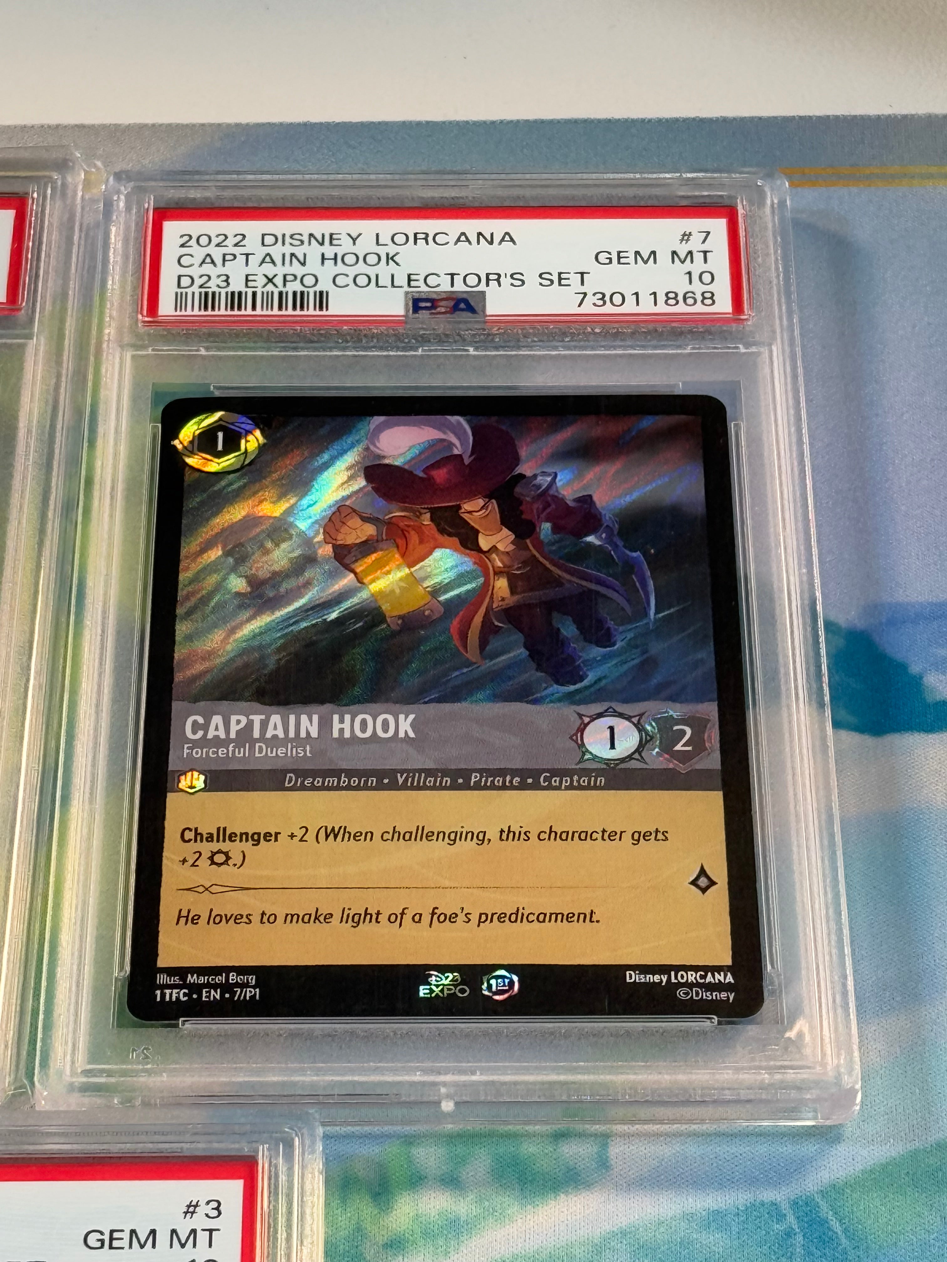 Disney Lorcana Promo Card Set 2022 Lorcana 1st Edition PSA 10 EN