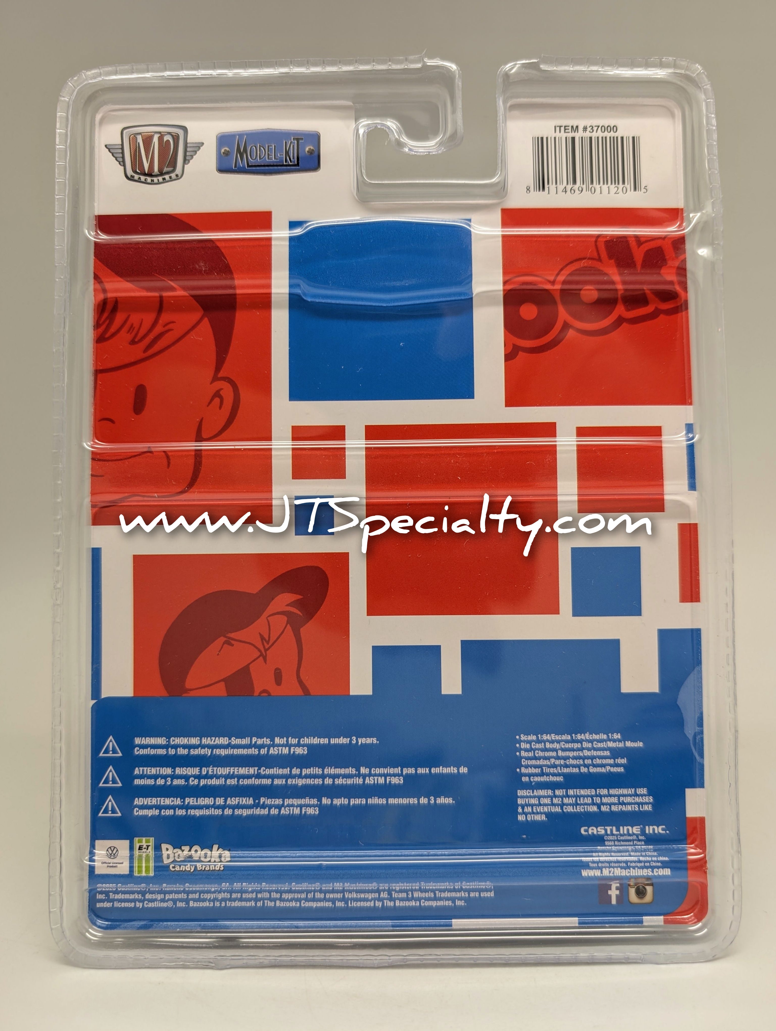 M2 1960 VW Delivery Van - Bazooka Model Kit – JTSpecialty