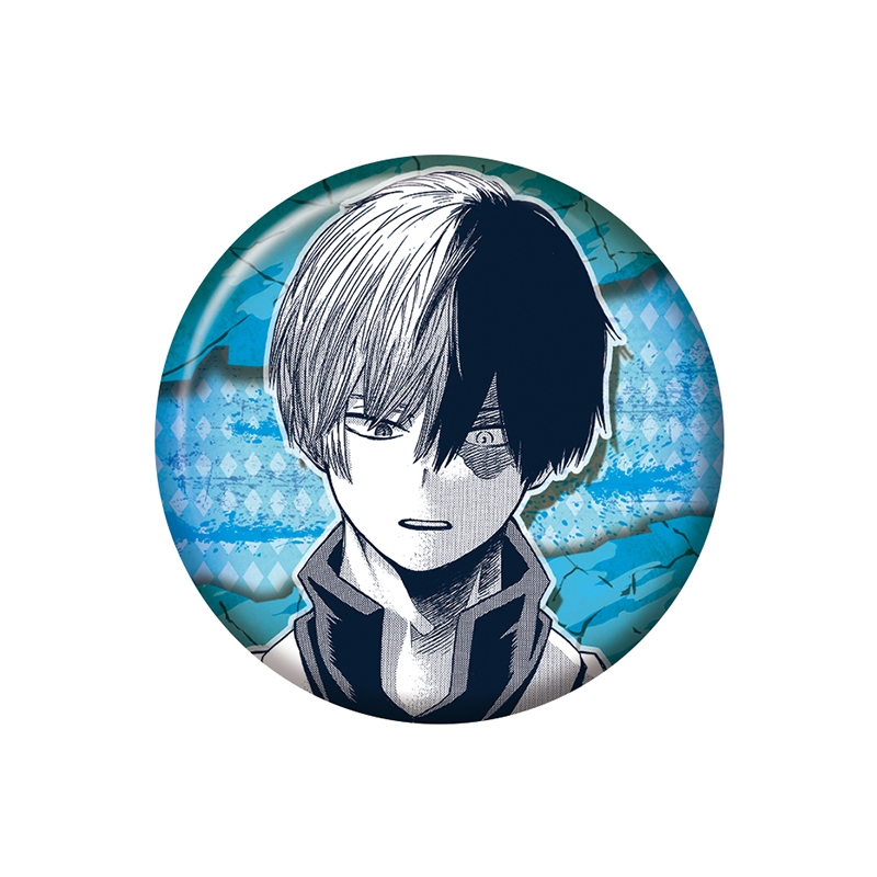 ヒロアカ 轟焦凍 休日 線画 缶バッジ 38点 僕のヒーローアカデミア