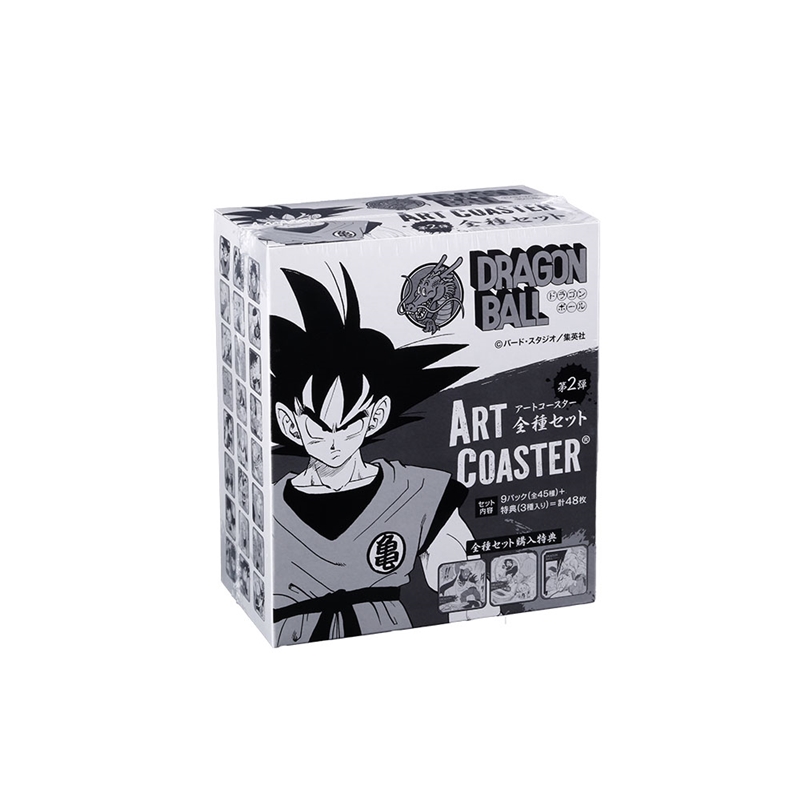 JAS】『DRAGON BALL』アートコースター 第2弾 全種