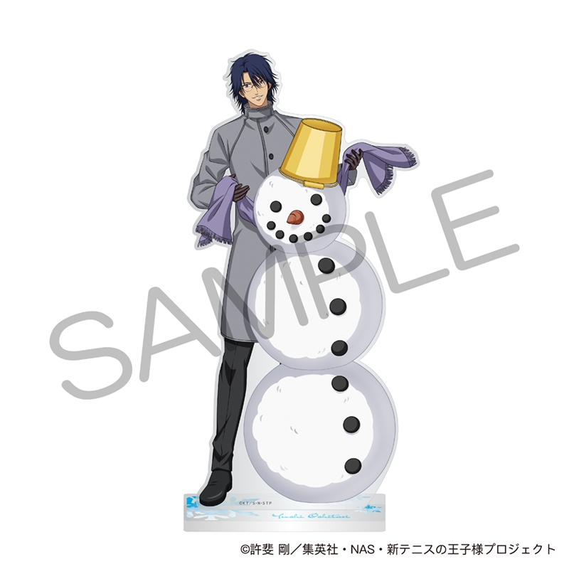 新テニスの王子様 BIGアクリルスタンド 雪遊びver． 忍足侑士