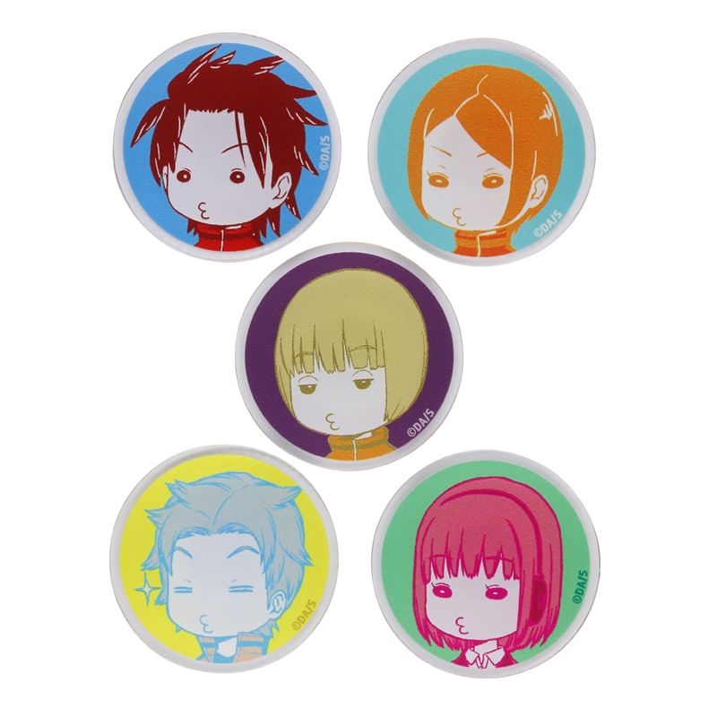 ワールドトリガー』アクリルピンズセット A級5位 嵐山隊 BD1