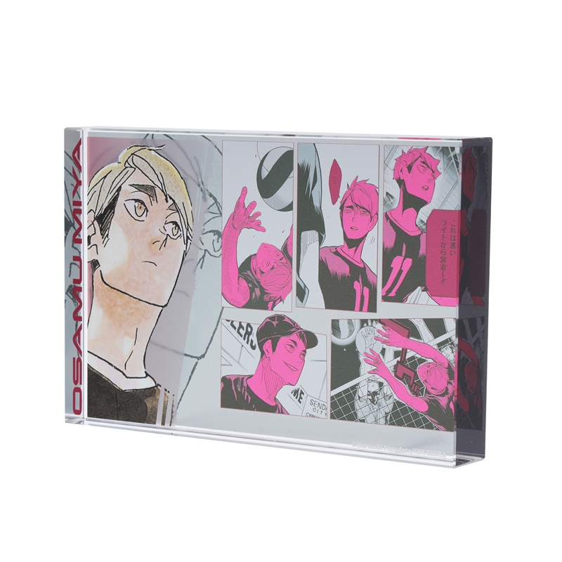 ハイキュー！！』アクリルブロック “HEROES” 宮治 BD4: 装飾