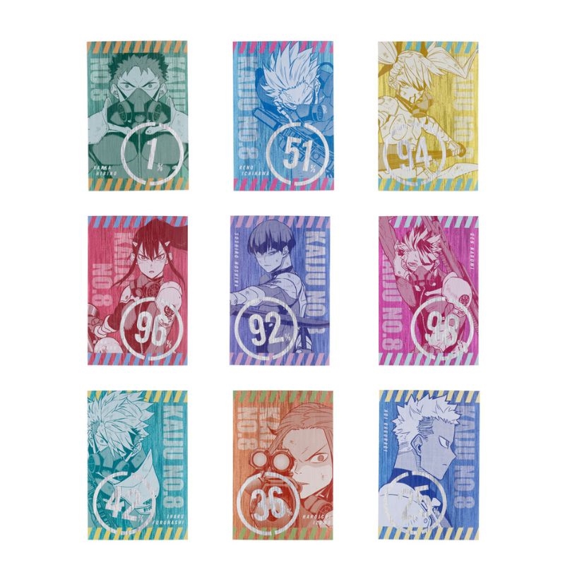 怪獣8号』解放戦力ポストカードコレクション （全9種／ランダム1種