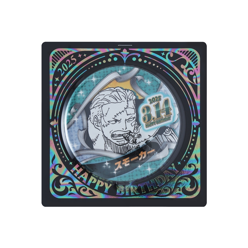 ONE PIECE』バースデイ缶バッジ スモーカー BE1