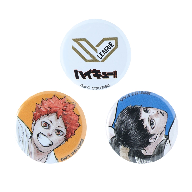 ハイキュー！！』mini缶バッジ 3個セット ＜SVリーグ＞ BE2