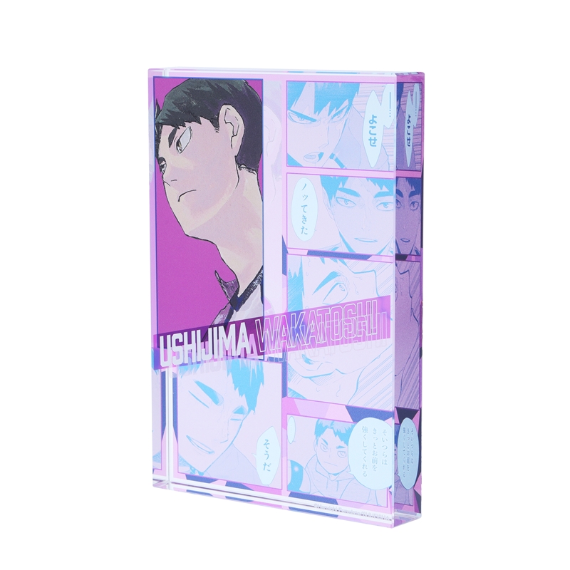 ハイキュー！！』アクリルブロック “HEROES” 牛島若利 BE3