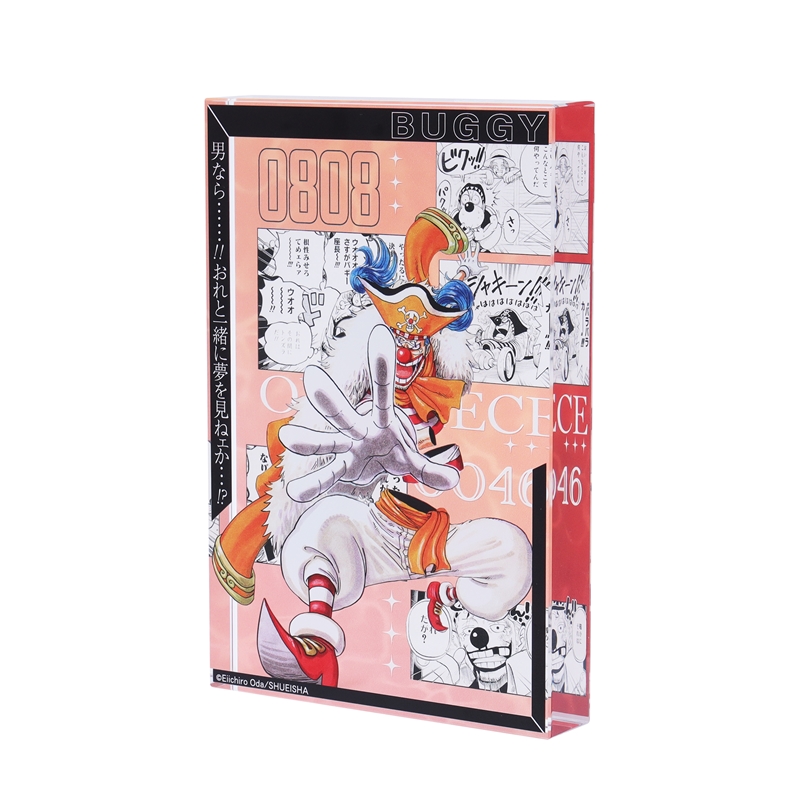 ONE PIECE』アクリルブロック “HEROES” バギー BE3