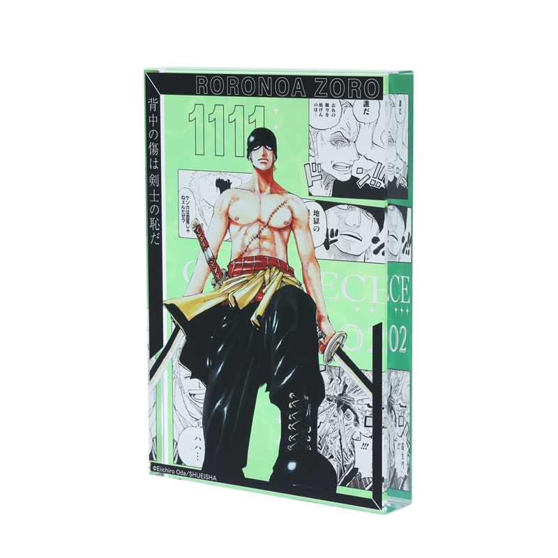 ONE PIECE』アクリルブロック “HEROES” ロロノア・ゾロ