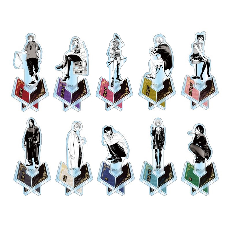 極楽街』アクリル“X”フィギュアコレクション 第1弾 （全10種