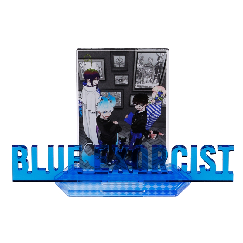 青の祓魔師』タイトルサインアクリルスタンド BE4－JF: 装飾品