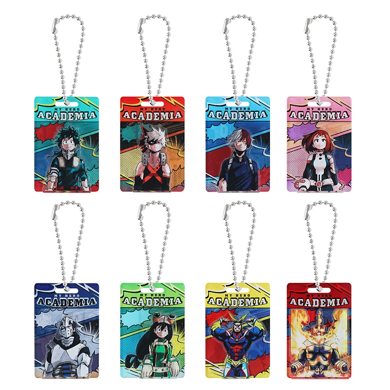 僕のヒーローアカデミア』パッケージ風キーチェーンコレクション 第1