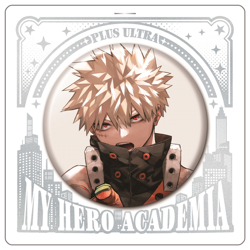 僕のヒーローアカデミア』缶バッジ 爆豪勝己 BE3: アクセサリー類