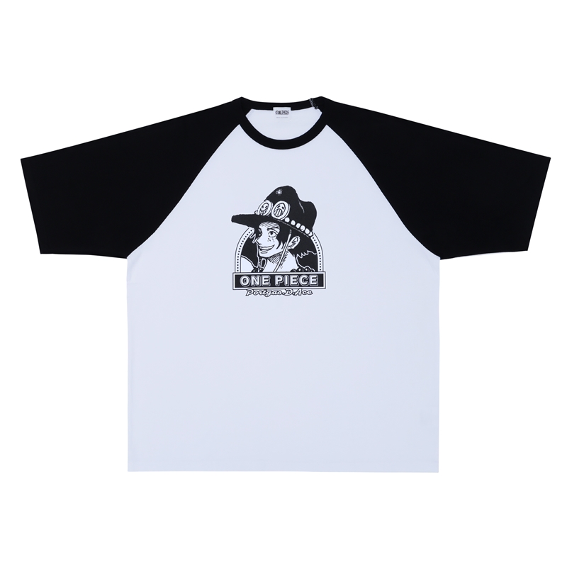 ONE PIECE』ラグランTシャツ “HEROES” ポートガス・D
