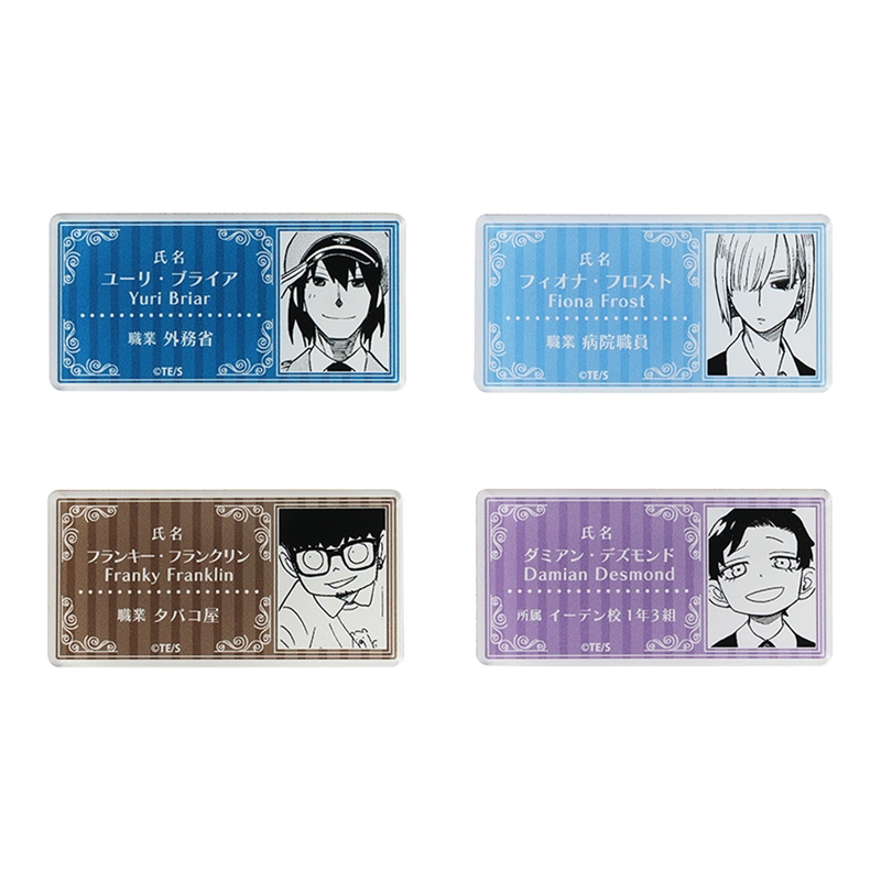 SPY×FAMILY』名札バッジコレクション （全10種／ランダム1