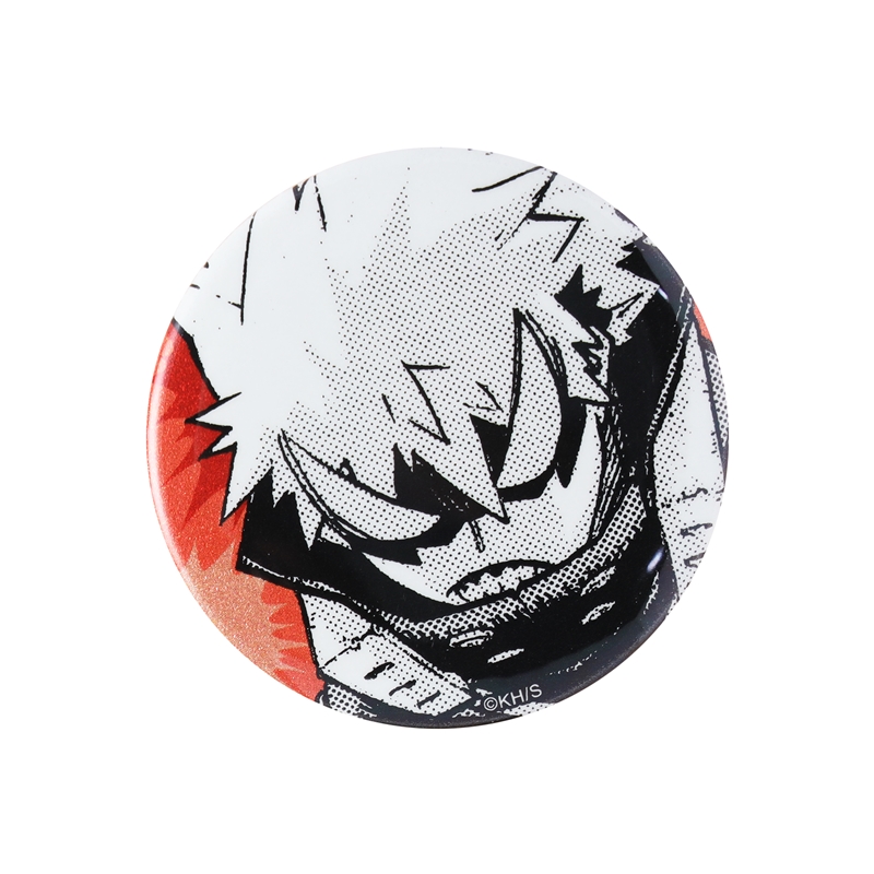 僕のヒーローアカデミア』缶バッジ4個セット EMOTIONS 爆豪