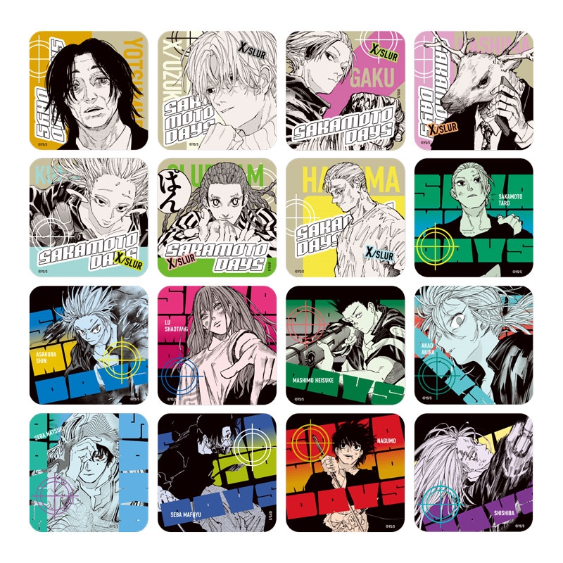 SAKAMOTO DAYS』アートコースター 第1弾 全種セット （全