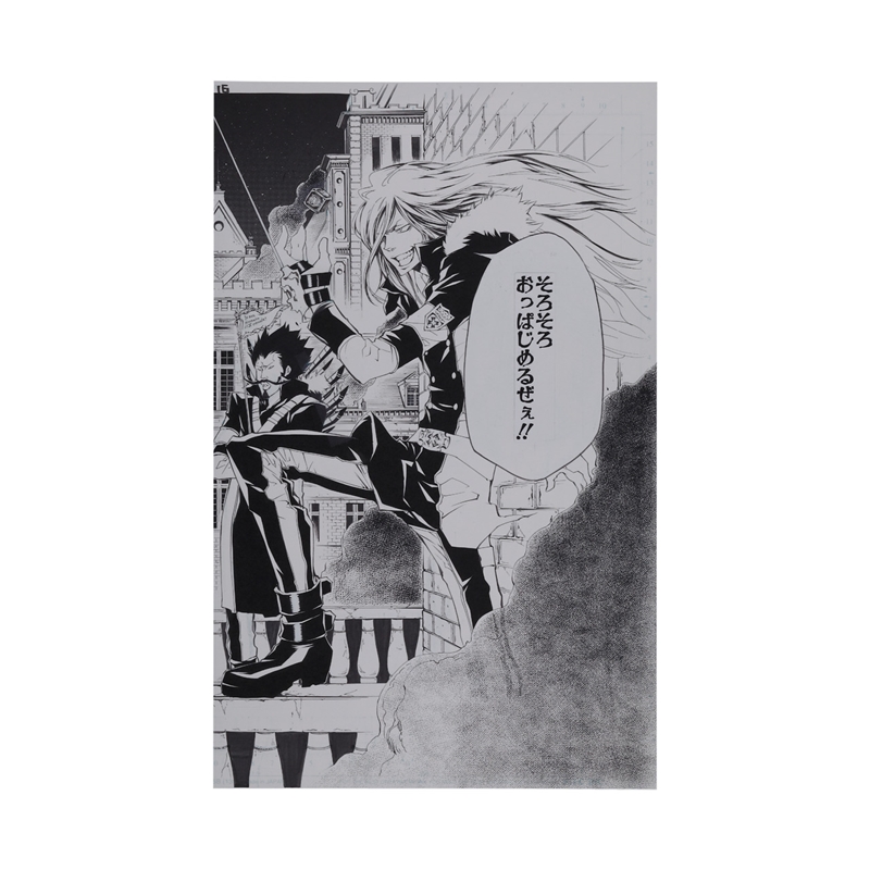 家庭教師ヒットマンREBORN！』複製原稿4枚セット ヴァリアー