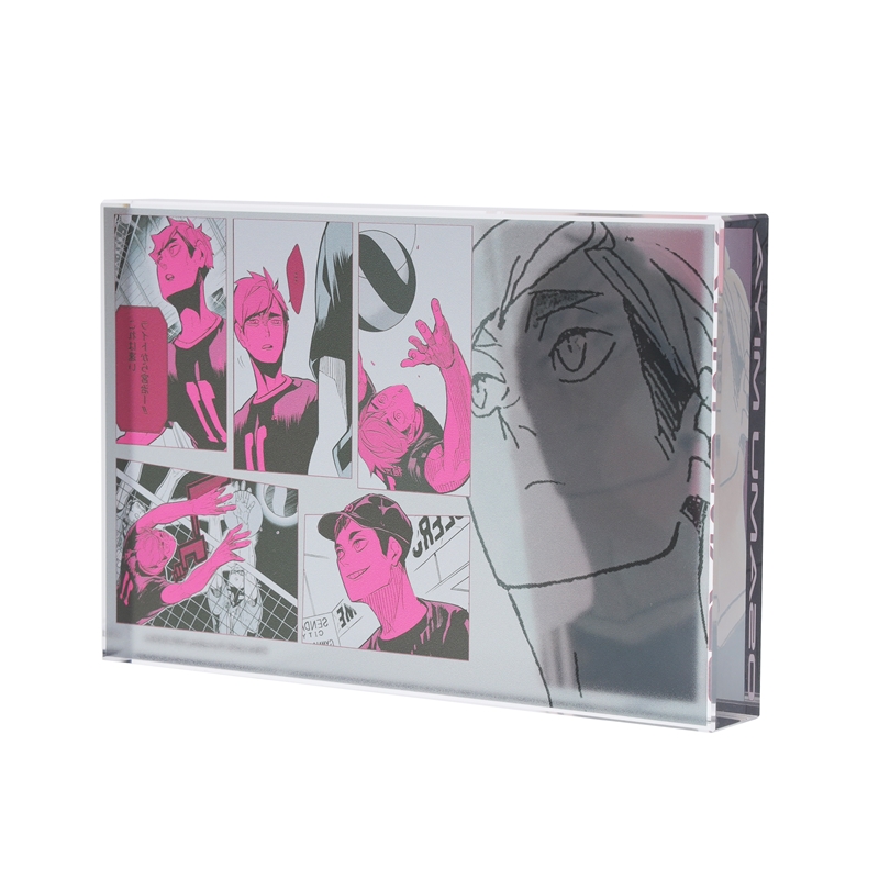 ハイキュー！！』アクリルブロック “HEROES” 宮治 BD4: 装飾