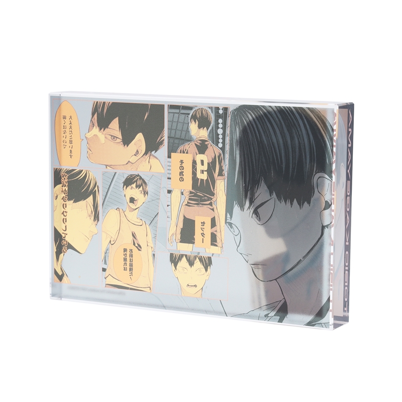 ハイキュー！！』アクリルブロック “HEROES” 影山飛雄 BD4