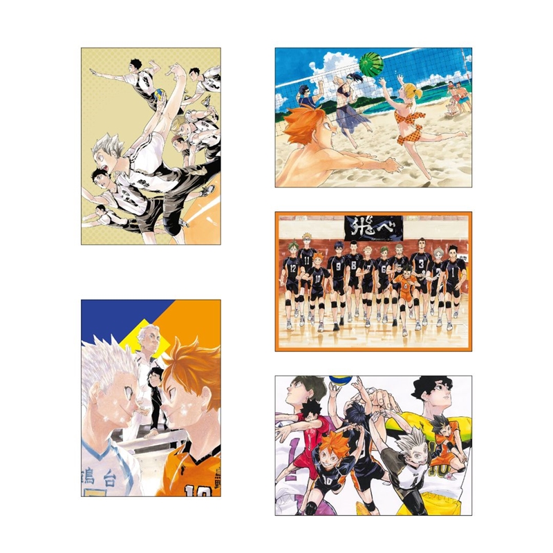 ハイキュー！！』ポストカードブック （キービジュアル＆カラー