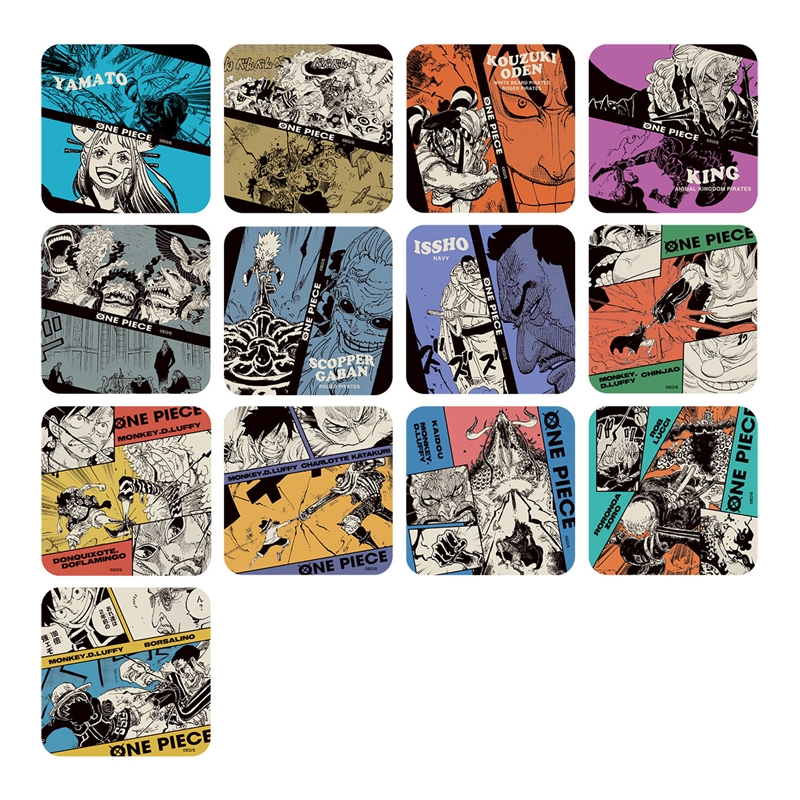 ONE PIECE』アートコースター 第5弾 全種セット （全45種