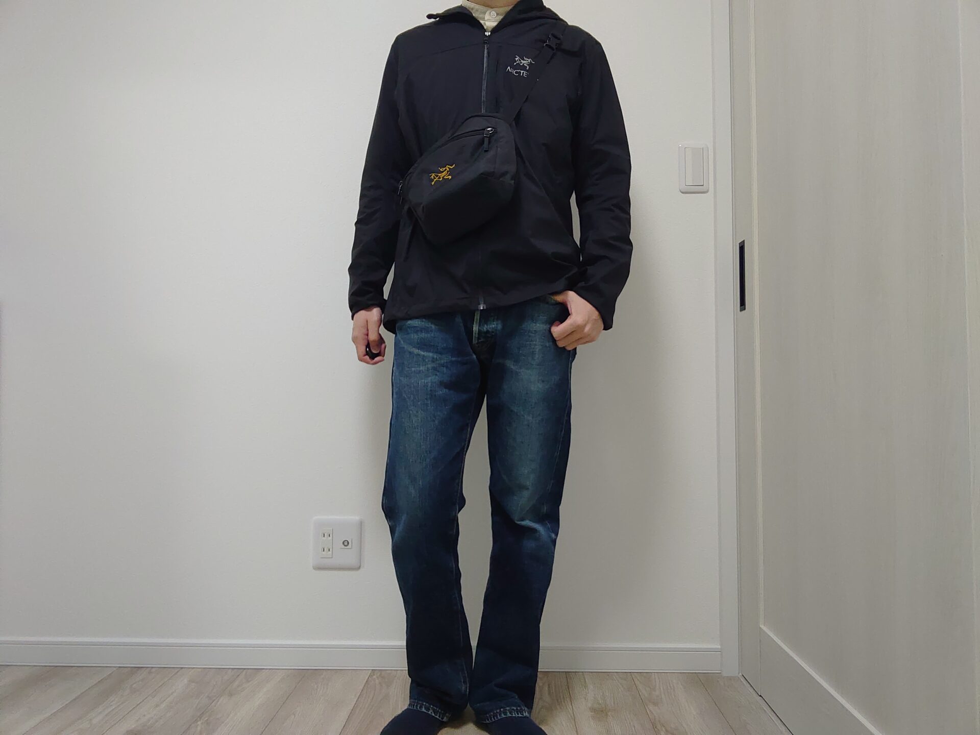 アークテリクス】スコーミッシュフーディのサイズ感やスペックを