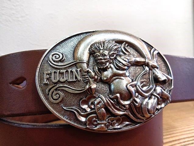 JUN COMPANYオリジナルデザイントップバックル 【風神】 JC-004