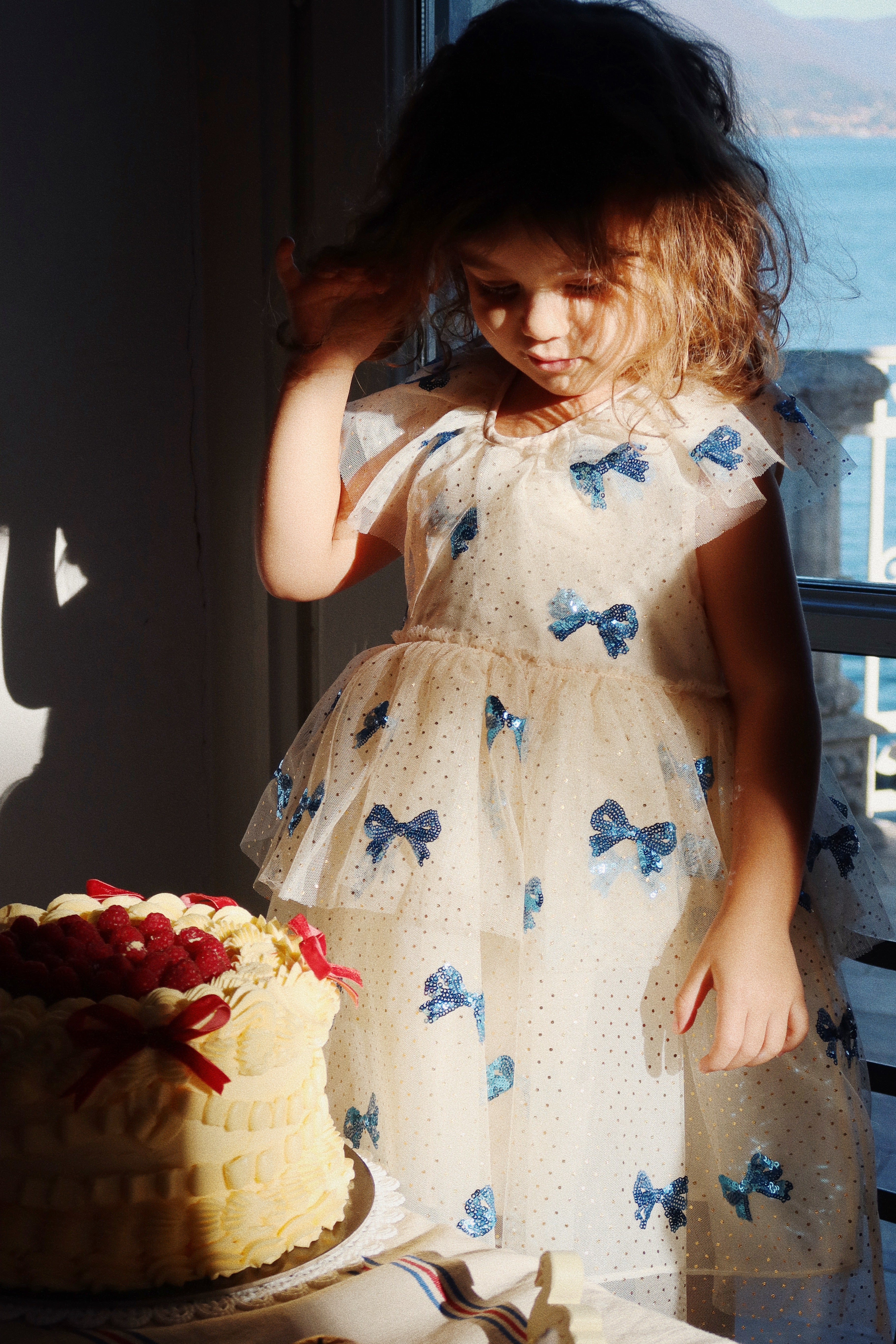 Yvonne Fairy Dress | Bowie Blue – Junie Grey