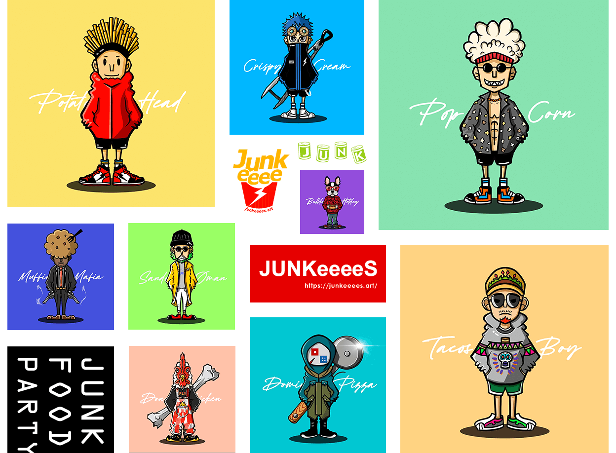 JUNKeeeeS（ジャンキーズ）公式サイト｜JUNK FOOD PARTY