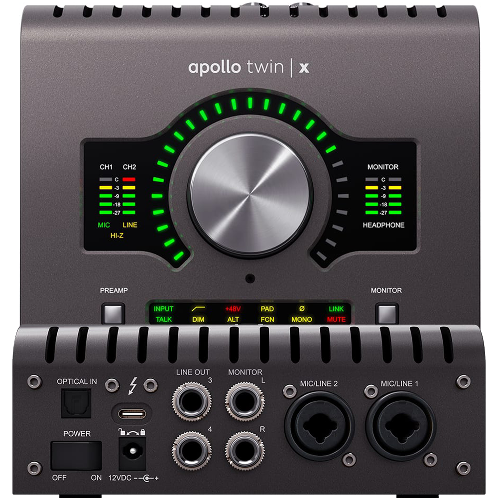 Universal Audio Apollo APTXQG2-ESS Apollo Twin X QUAD Gen 2 ESS+